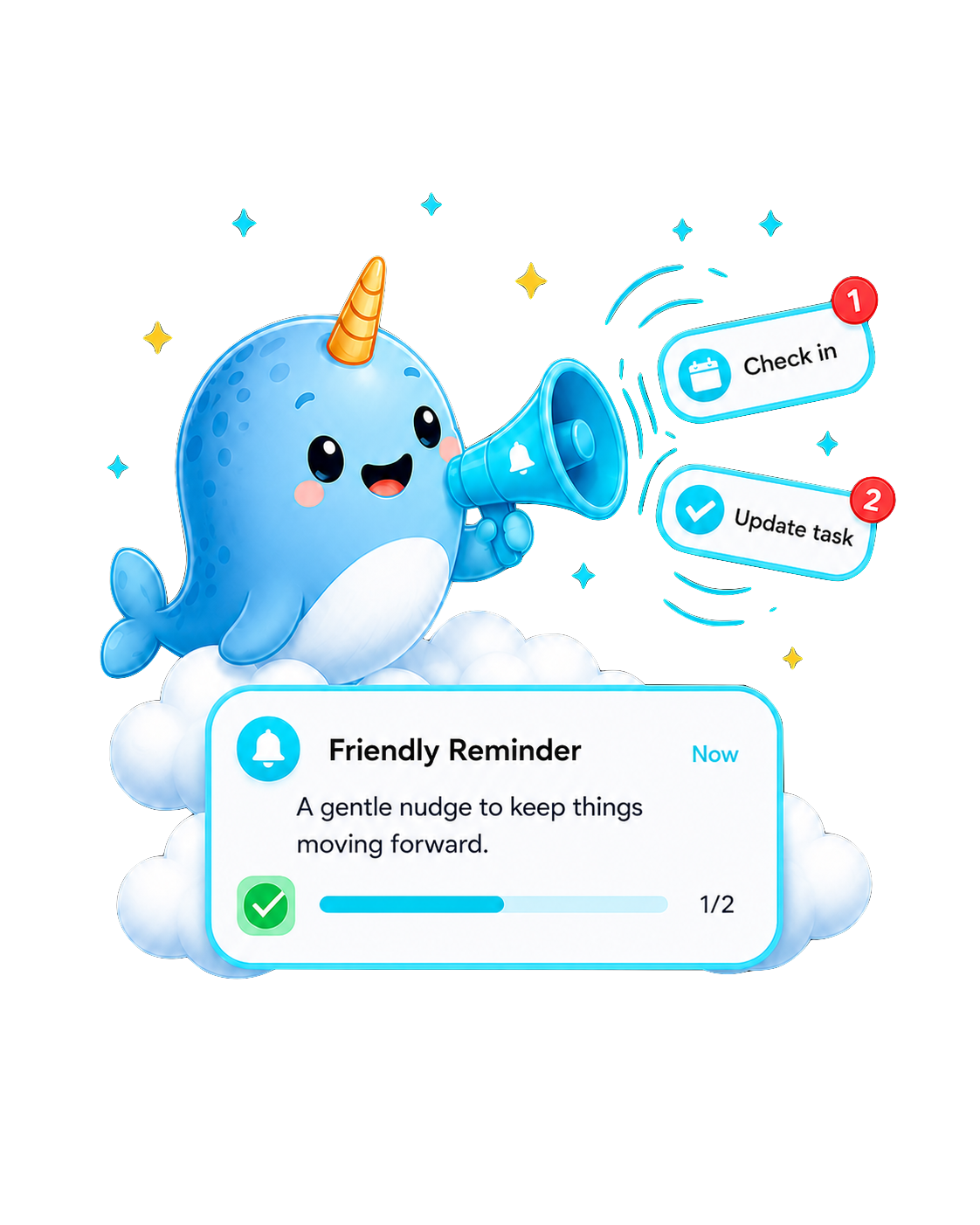 Nudge illustration for follow-up planning